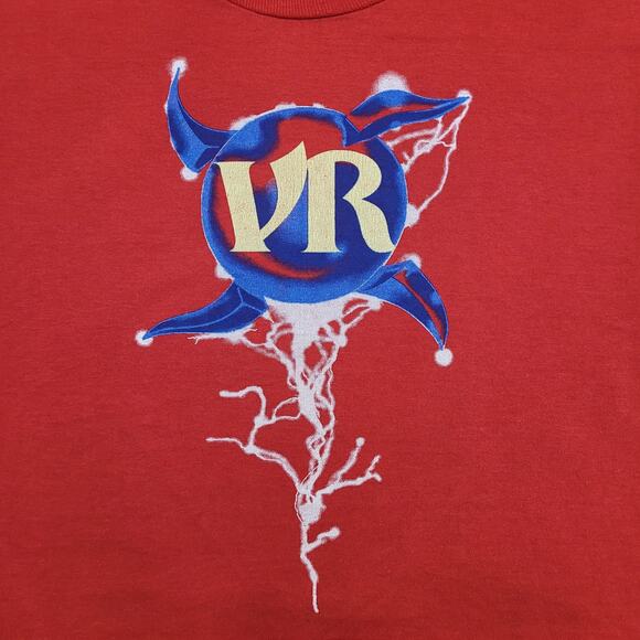 Vintage 1989 Vicious-Rumors Shirt Womens XL 22x18 Crop-Top - Picture 9 of 14